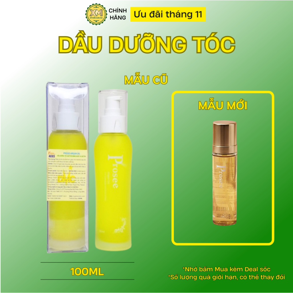 Tinh Dầu Dưỡng Tóc Prosee 80ml