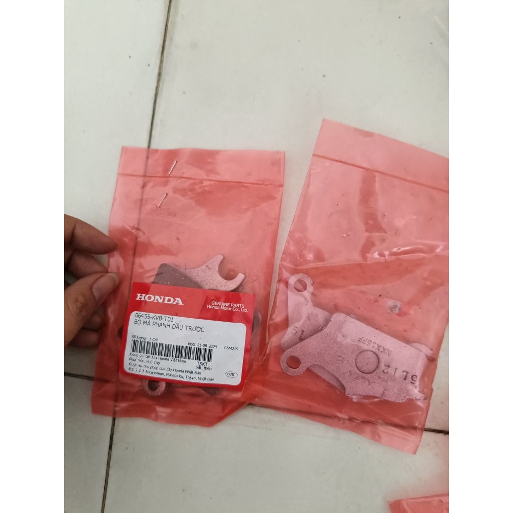 Bố đĩa bánh trước xe vision, ab,... mã kvb