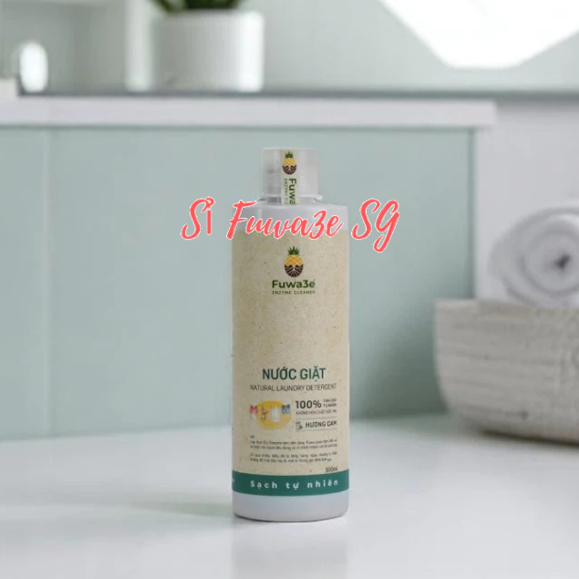 Nước Giặt Fuwa3e 500ml Hương Cam – Giặt Sạch Tự Nhiên, Thơm Mát Dịu Nhẹ | Sỉ Fuwa3e SG