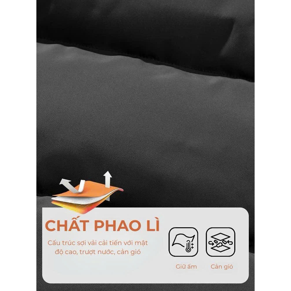 Áo Khoác Phao Béo Nữ Lovella Dáng Lửng Chần Bông 3 Lớp Ultra Air + Giữ Ấm Chắn Gió Tốt | BigBuy360 - bigbuy360.vn