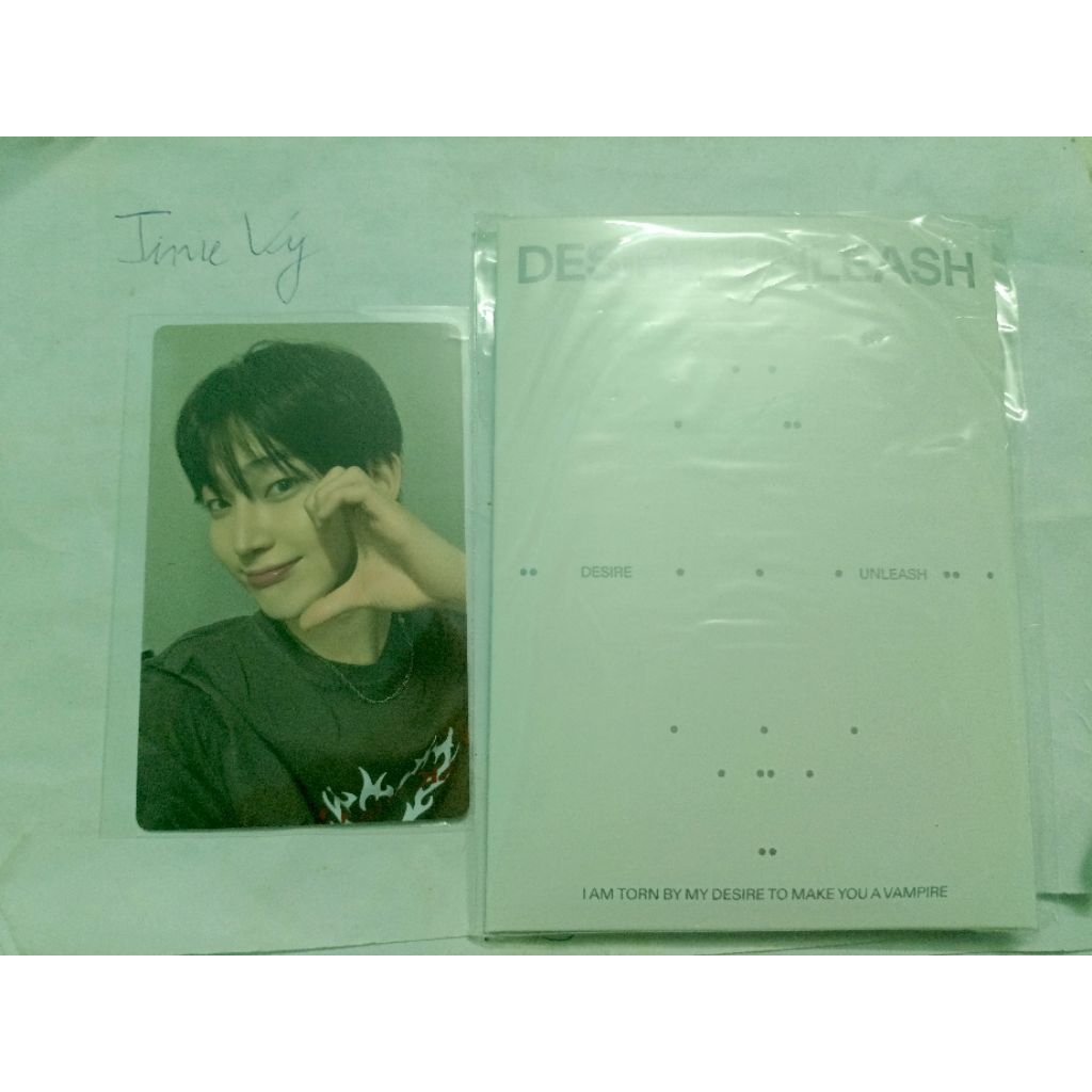 Card Sunoo + album weverse ver enhypen