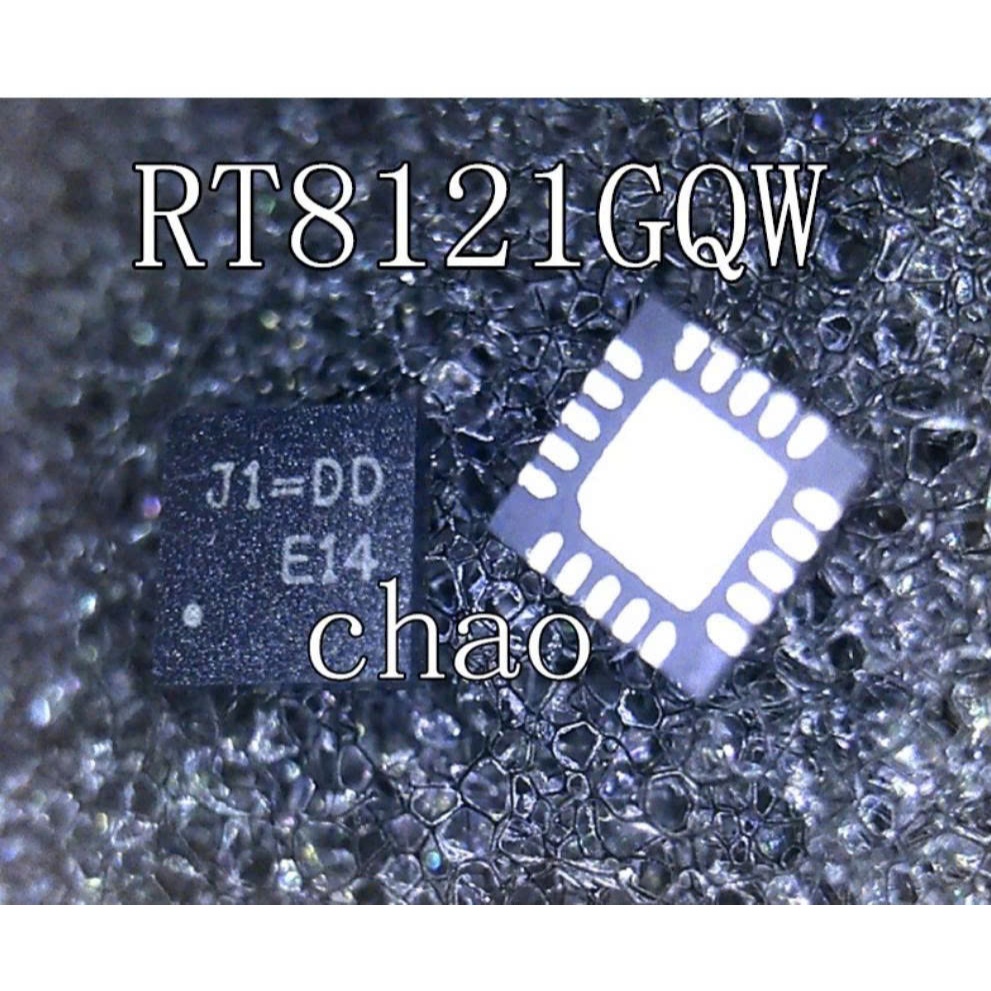 RT8121GQW 8121 J1= J1 ic nguồn trên bo mạch - Mới nguyên bản