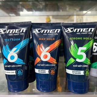Gel Vuốt Tóc Xmen Fire 150g Cam max hold giữ nếp siêu cứng, độ bóng tự nhiên, 8 giờ giữ nếp