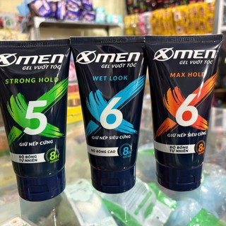 Gel Vuốt Tóc Xmen Fire 150g Cam max hold giữ nếp siêu cứng, độ bóng tự nhiên, 8 giờ giữ nếp