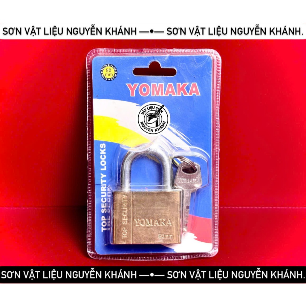 🔒 Ổ KHÓA ĐỒNG YOMAKA 50MM – TOP SECURITY LOCKS | VẬT LIỆU SƠN NGUYỄN KHÁNH