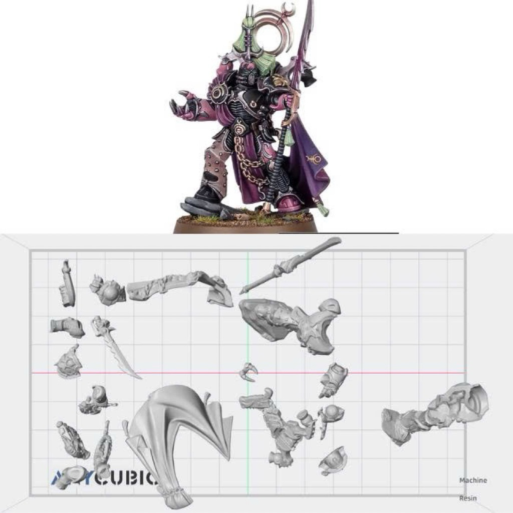 Mô hình in 3D resin WH-40K Emperor's Children