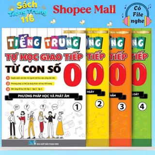 Trọn Bộ Sách Tự Học Giao Tiếp Tiếng Trung Từ Con Số 0 dành cho người mới bắt đầu