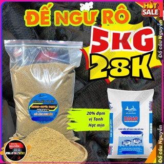  5kg Cám câu cá Đế ngư chép Đế ngư rô  Đế ngư tổng hợp câu mọi loại cá tiện dụng 