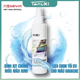 [TANUKI ART] Bình xịt giữ ẩm màu Gouache (200ml/100ml)