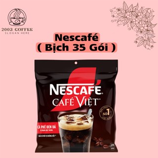  Cà Phê Đen Hòa Tan NESCAFE Café Việt  Túi 35 gói x 16g  