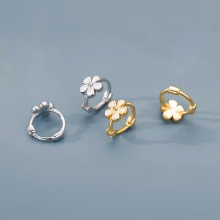 [1 CHIẾC] Khuyên tai bông tai dạng khoen hoa cúc I 2 GIRLS ACCESSORIES I