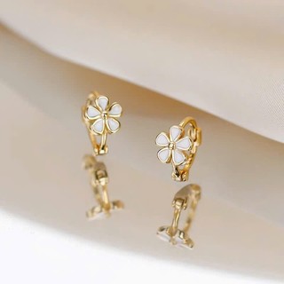 [1 CHIẾC] Khuyên tai bông tai dạng khoen hoa cúc I 2 GIRLS ACCESSORIES I