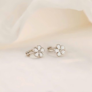 [1 CHIẾC] Khuyên tai bông tai dạng khoen hoa cúc I 2 GIRLS ACCESSORIES I