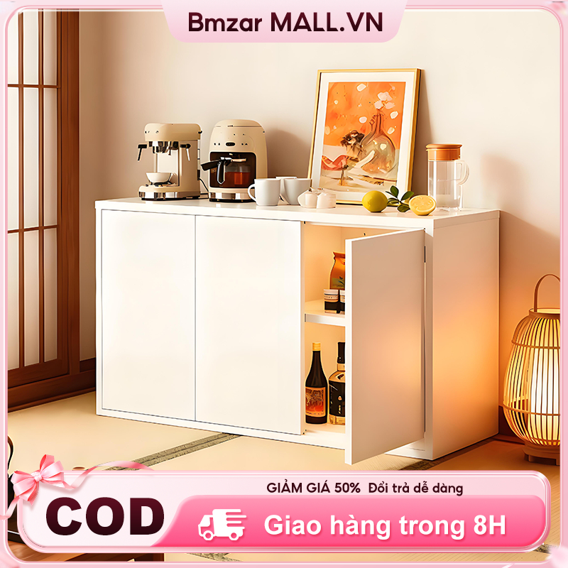 BMZAR Tủ Buffet Tủ Đựng Đồ Đa Năng Gỗ MDF Chống Thấm Đồ Gia Dụng Dung Lượng Lớn Cho Phòng Khách Bếp | BigBuy360 - bigbuy360.vn