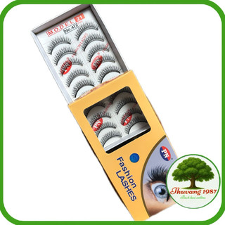 Hộp 10 đôi lông mi giả PN mã 4D dễ gắn bền đẹp