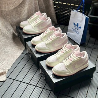  Giày Nike Air Jordan 1 Low Pinka White Giày Nike Air Jordan 1 thấp cổ hồng trắng 