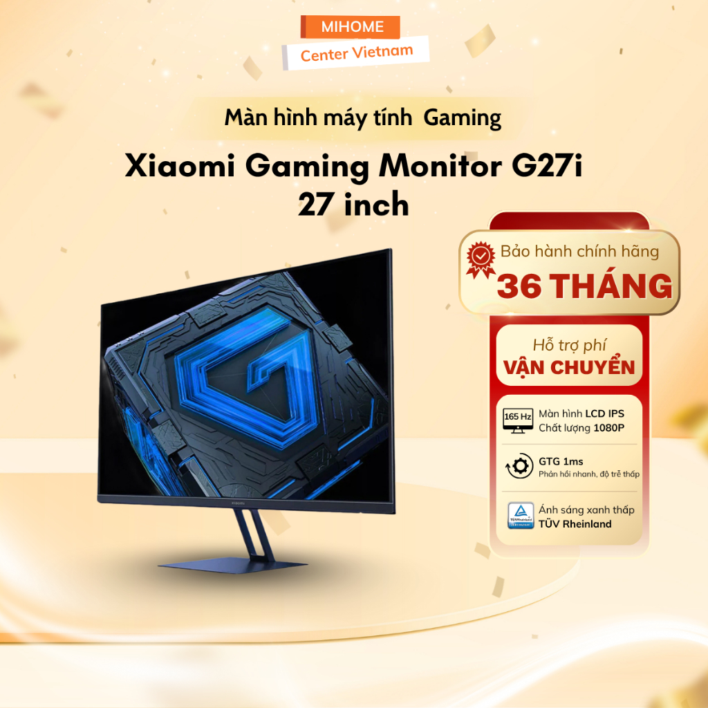 Màn hình máy tính Xiaomi Gaming Monitor G27i EU - 27 Inch, Chất Lượng 1080P - Bảo Hành 36 Tháng