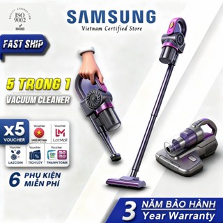 【Bảo hành 3 năm miễn phí 】 Máy hút bụi cầm tay /Bao gồm 6 phụ kiện / Máy hút bụi không dây vacuum cleaner