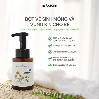 [MKB GIFT] Dung dịch nước rửa vệ sinh em bé BOTANICAL THERAPY 280ML