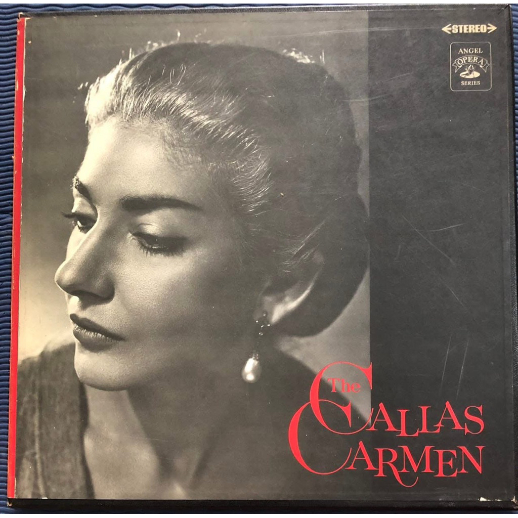 ĐĨA THAN - THE CALLAS CARMEN  Trọn bộ vở Opera Carmen với giọng ca của nữ thần MARIA CALLAS