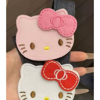 MIẾNG DÁN MÁI KITTY NƠ TRẮNG HỒNG