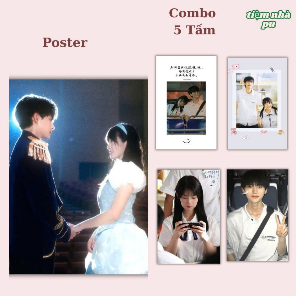 SET POLAROIL + CARD Phim Khi Anh Chạy Về Phía Em (gồm 5 món) by Kpop Lover