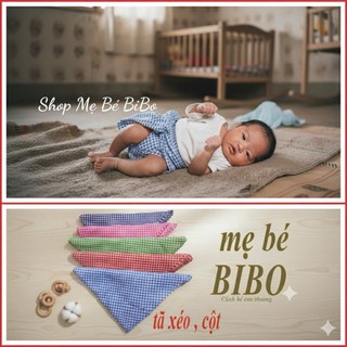 COMBO 10 Tã cột CARO cho bé sơ sinh,Tã chéo truyền thống,Chất vải KATE, dễ giặt (kích thước 70x38cm)