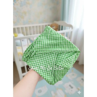 COMBO 10 Tã cột CARO cho bé sơ sinh,Tã chéo truyền thống,Chất vải KATE, dễ giặt (kích thước 70x38cm)