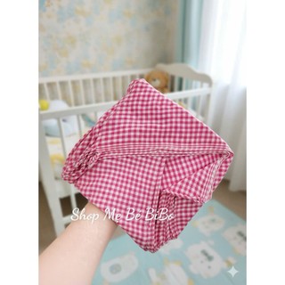 COMBO 10 Tã cột CARO cho bé sơ sinh,Tã chéo truyền thống,Chất vải KATE, dễ giặt (kích thước 70x38cm)