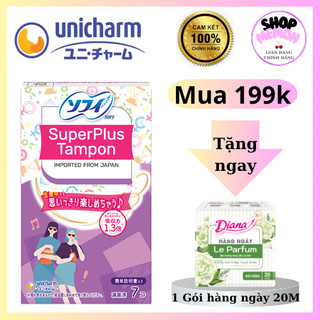  Băng vệ sinh Sofy Tampon Super Plus- hộp 7 ống 