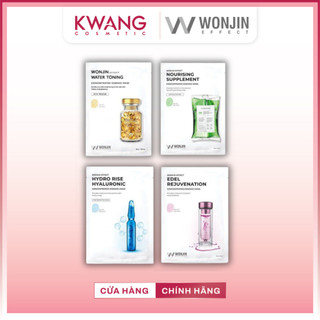   KW  Hộp 10 miếng Mặt Nạ Wonjin Effect Mask Cấp Ẩm Dưỡng Sáng Mờ Thâm Phục Hồi Da Chuyên Sâu 30g 