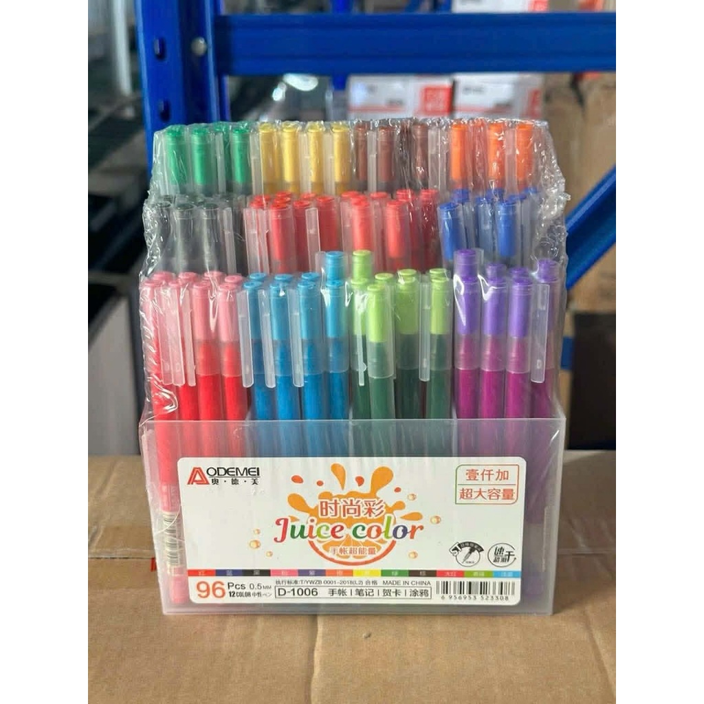 Bút Gel nước Combo 12 bút gel 12 màu ngòi 0.5mm