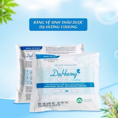 Băng vệ sinh thảo dược Dạ Hương cooling 23cm - Hàng tặng không bán
