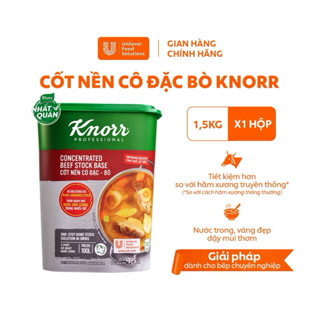  Bột Súp Nền Thịt Bò Knorr hộp 1,5kg 