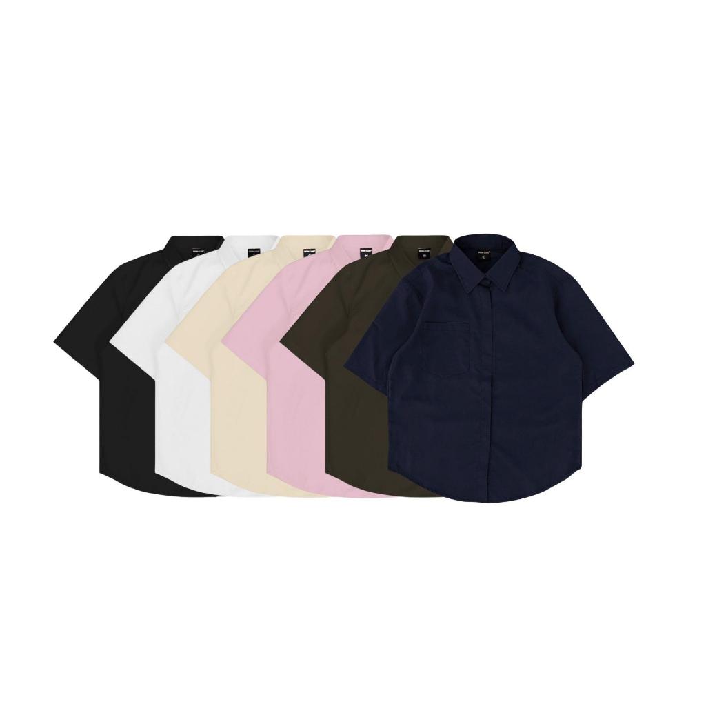 Áo sơ mi cộc tay Original ODIN CLUB, Áo sơmi nam ngắn tay form rộng, Local Brand ODIN CLUB