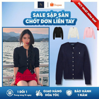  Áo Len Cardigan Nữ Thêu Ngựa Form Kids Hàng Best Quality Chất Len Dệt Thừng Tỉ Mỉ Logo Thêu Sắc Nét - Dễ Phối Đồ 