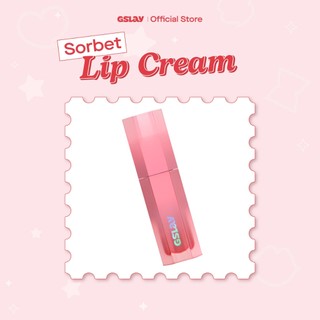   Võ Hà Linh x GSLAY  Son kem GSLAY Sorbet Lip Cream mịn lì thuần chay  4gr  Tặng 01 Sticker Sorbet Pack 