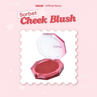   Võ Hà Linh x GSLAY  Má Hồng Kem Hoá Phấn GSLAY Sorbet Cheek Blush thuần chay  5gr  Tặng 01 Sticker Sorbet Pack 