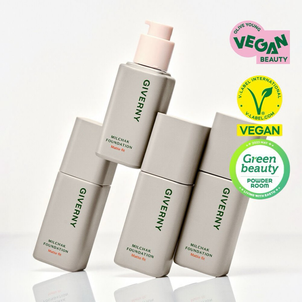 Kem nền Giverny Milchak Foundation – Matte Fit 21C