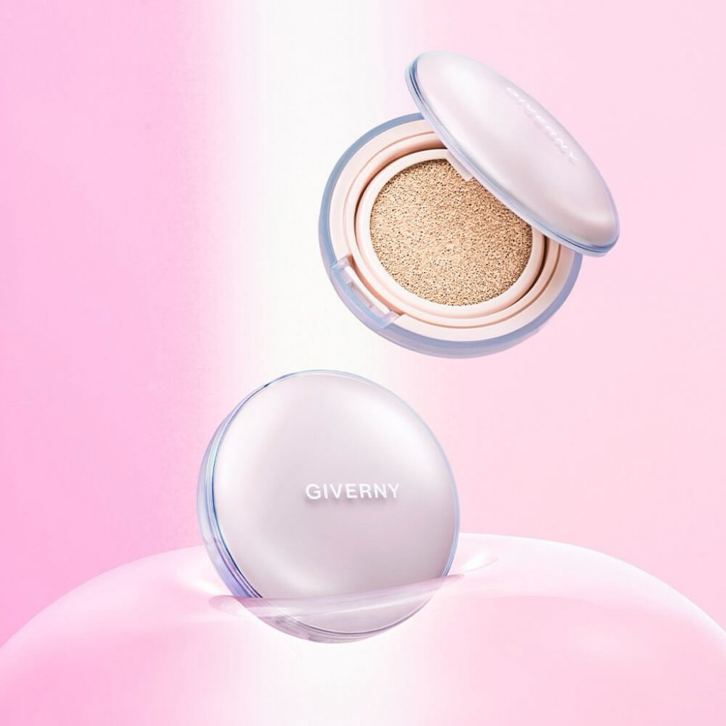 Phấn nước trang điểm Giverny Dewy Glassy Cushion