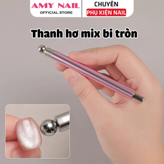  Thanh Hơ Nam Châm 2 Đầu Mix Bi Tròn Siêu Mạnh – Dụng Cụ Tạo Hiệu Ứng Mắt Mèo Nghệ Thuật Làm Nail – AMY NAIL 
