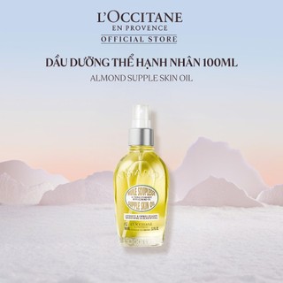   LIVE HANNAH  Dầu Dưỡng Thể Hạnh Nhân L'OCCITANE Almond Supple Skin Oil 100ML 