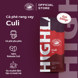 Cà Phê Rang Xay Culi Highlands Coffee 200g