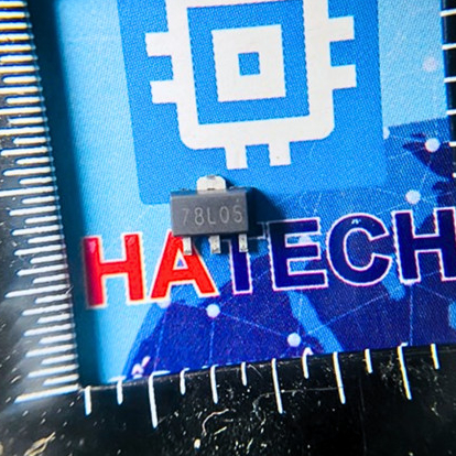 Linh kiện IC Nguồn chính hãng IC Ổn Áp Nguồn 5V 78L05 0.1A SOT-89 Chân Dán 7805 túi 10 chiếc