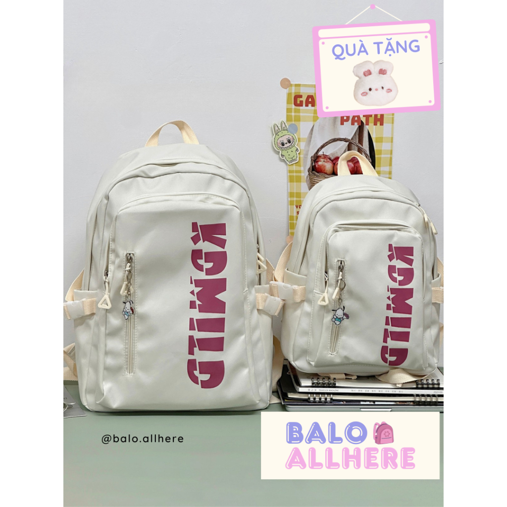 [ORDER] Cặp Sách Nam Nữ Cấp 1 Cấp 2 Cấp 3 Đại Học Chống Nước BL219