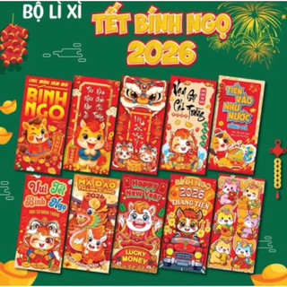 sét 5_10-30-50-100 bao lì xì loại đẹp