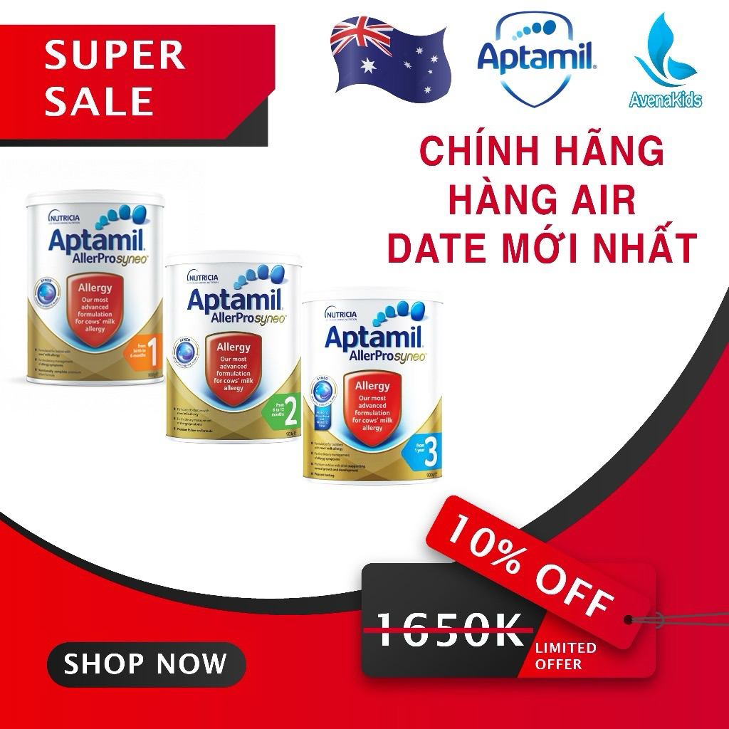 Sữa công thức Úc đủ số. Sữa cho bé không dị ứng, dễ hấp thu, tiêu hóa tốt| Avena Kids