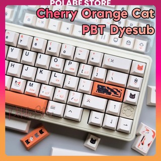 Tổng hợp Keycap Dyesub Cherry profile Keycap PBT Comic Rim Darling Polabe Store bàn phím cơ