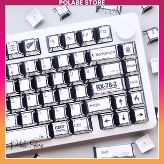Tổng hợp Keycap Dyesub Cherry profile Keycap PBT Comic Rim Darling Polabe Store bàn phím cơ