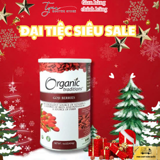  Kỉ Tử Khô Hữu Cơ Mỹ Organic Hộp 454gr Hàng Chuẩn Loại 1  Kỉ Tử Chất Lượng   